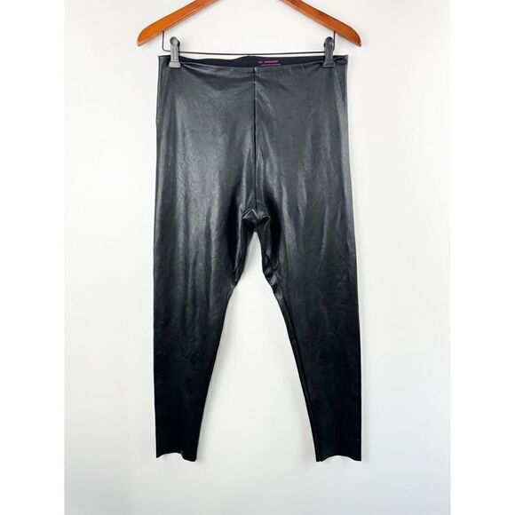 Commando Perfect Control Faux Leather Legging Size XL Petite Black - Picture 3 of 5